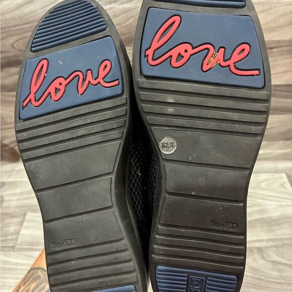 ED Ellen DeGeneres LOVE Sneakers | Black Knit | Women’s 8.5 - Picture 5 of 6